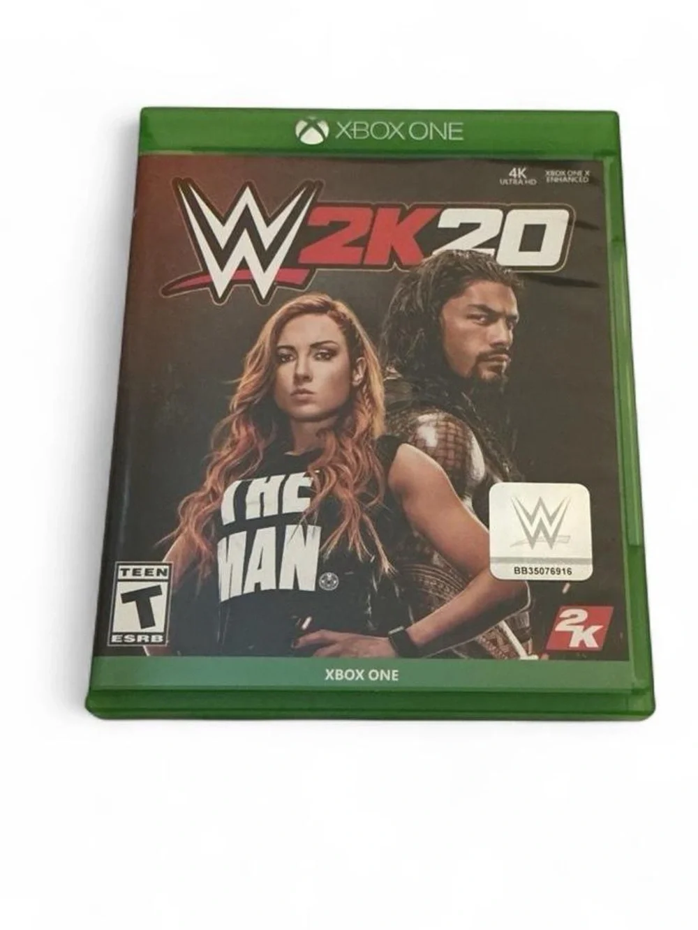 WWE 2K20 Xbox One Video Game - Green Case